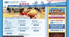 Desktop Screenshot of 3pointathletics.com